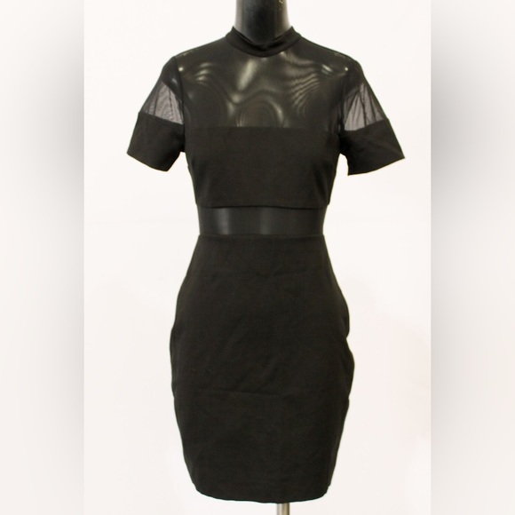 Kimchi Blue Dresses & Skirts - Kimchi Blue Black Mini Dress with Mesh | Size XS